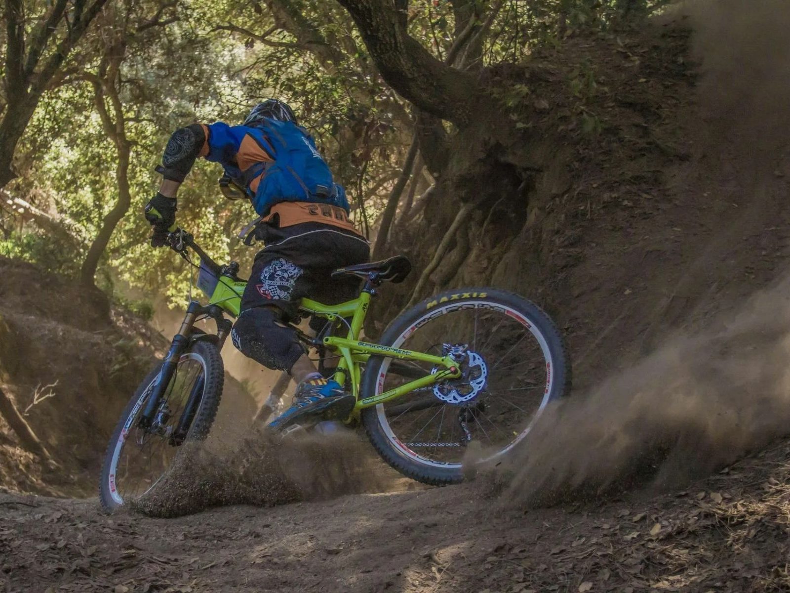 mountain biking