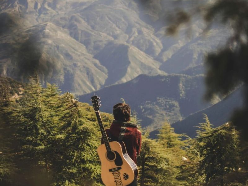 man with guitar