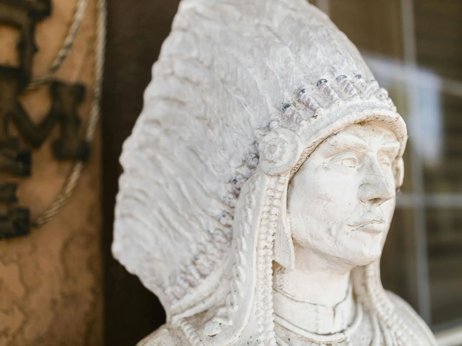 native american bust